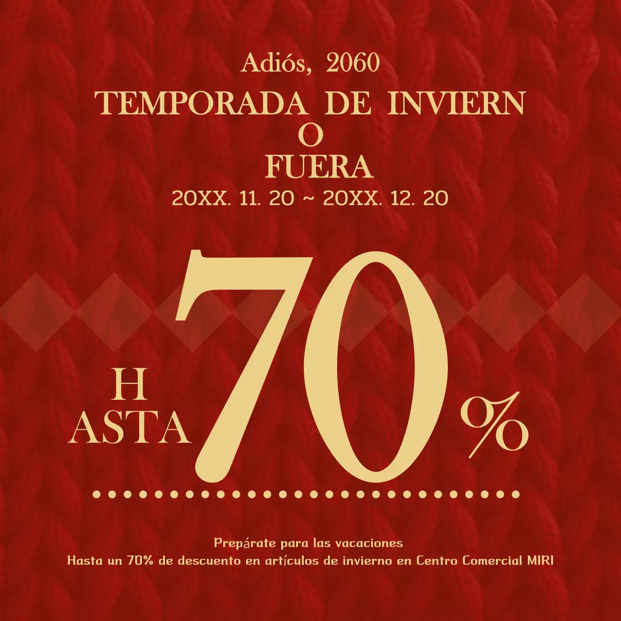 Red Vintage Winter Sale