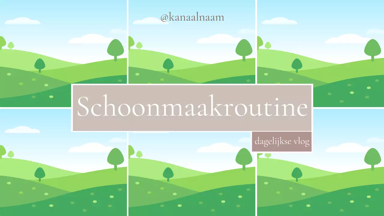 beige schoonmaakroutine vlog moderne stijl