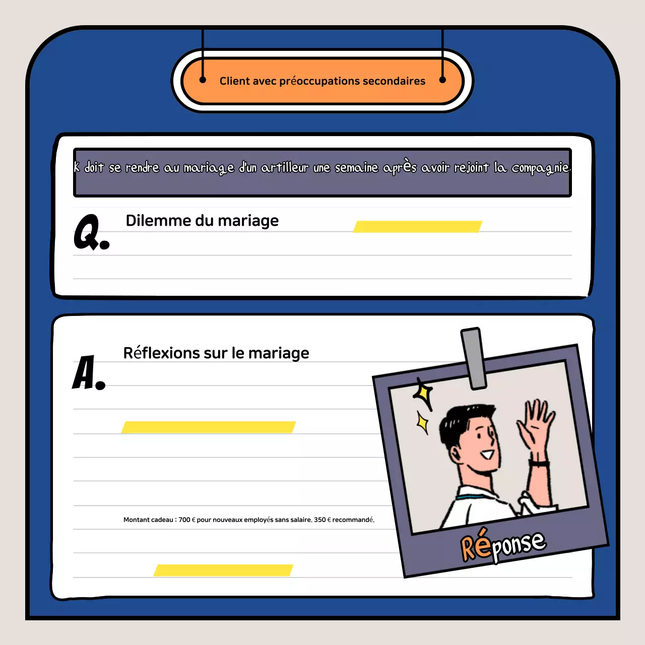 Publicité pour Orange Pop Cartoon