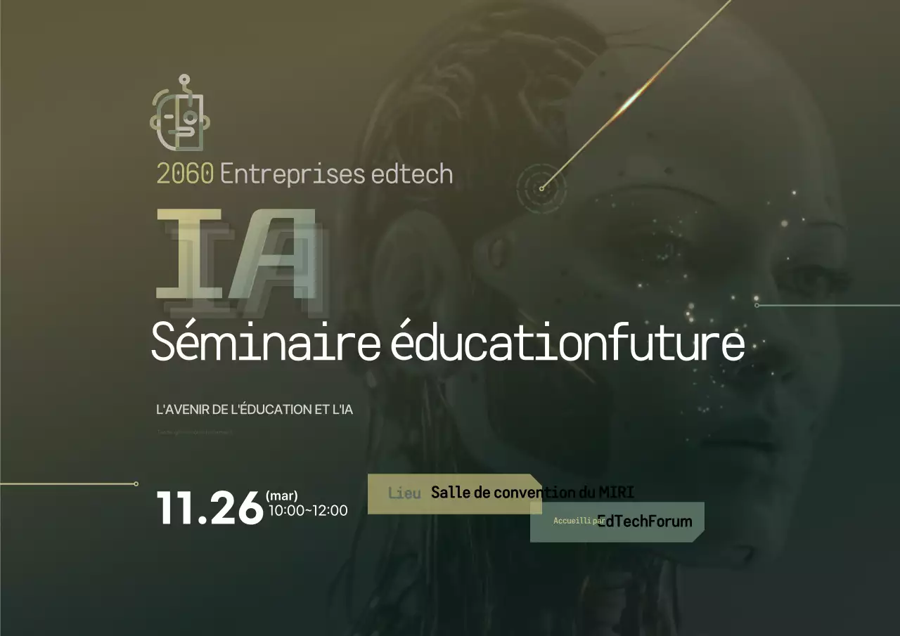 Conférence sur l'éducation moderne en kaki