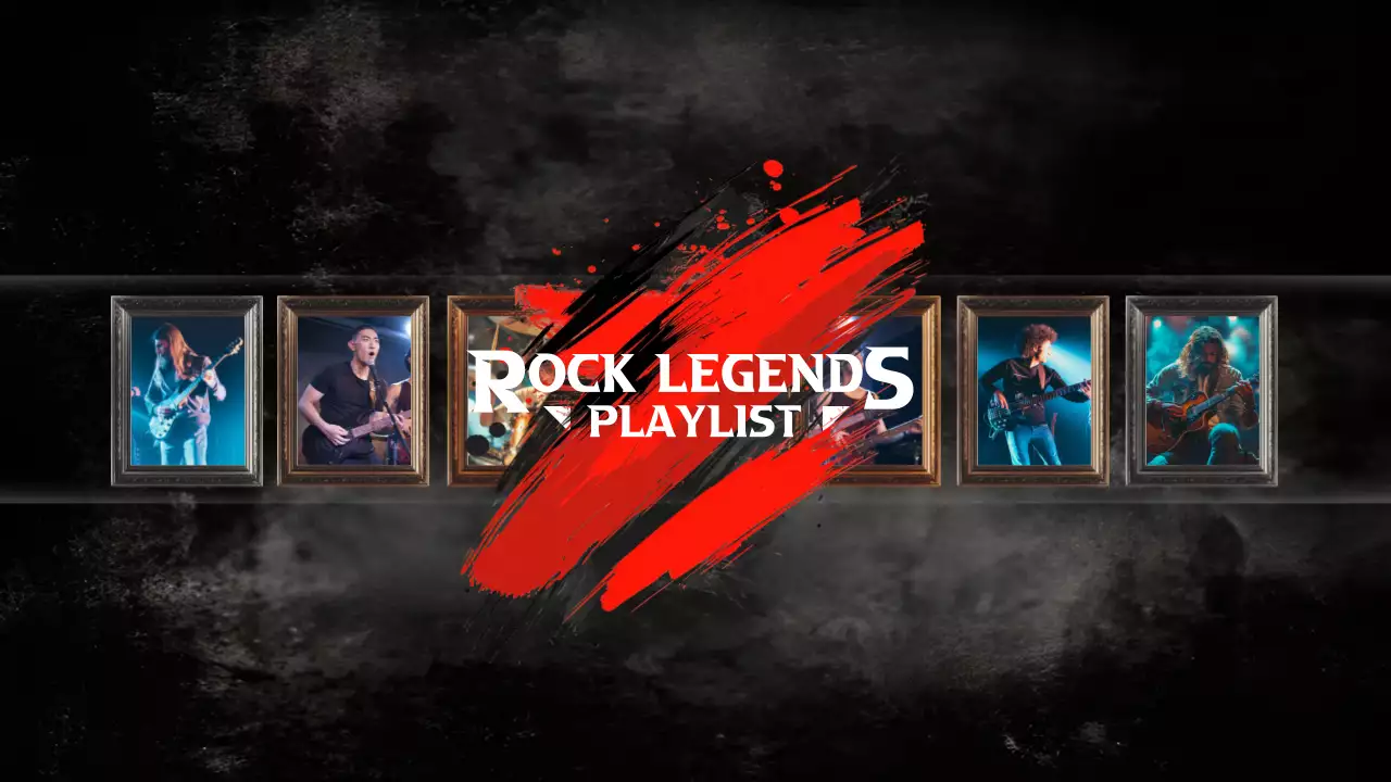 Red Bold Rock Musik Playlist