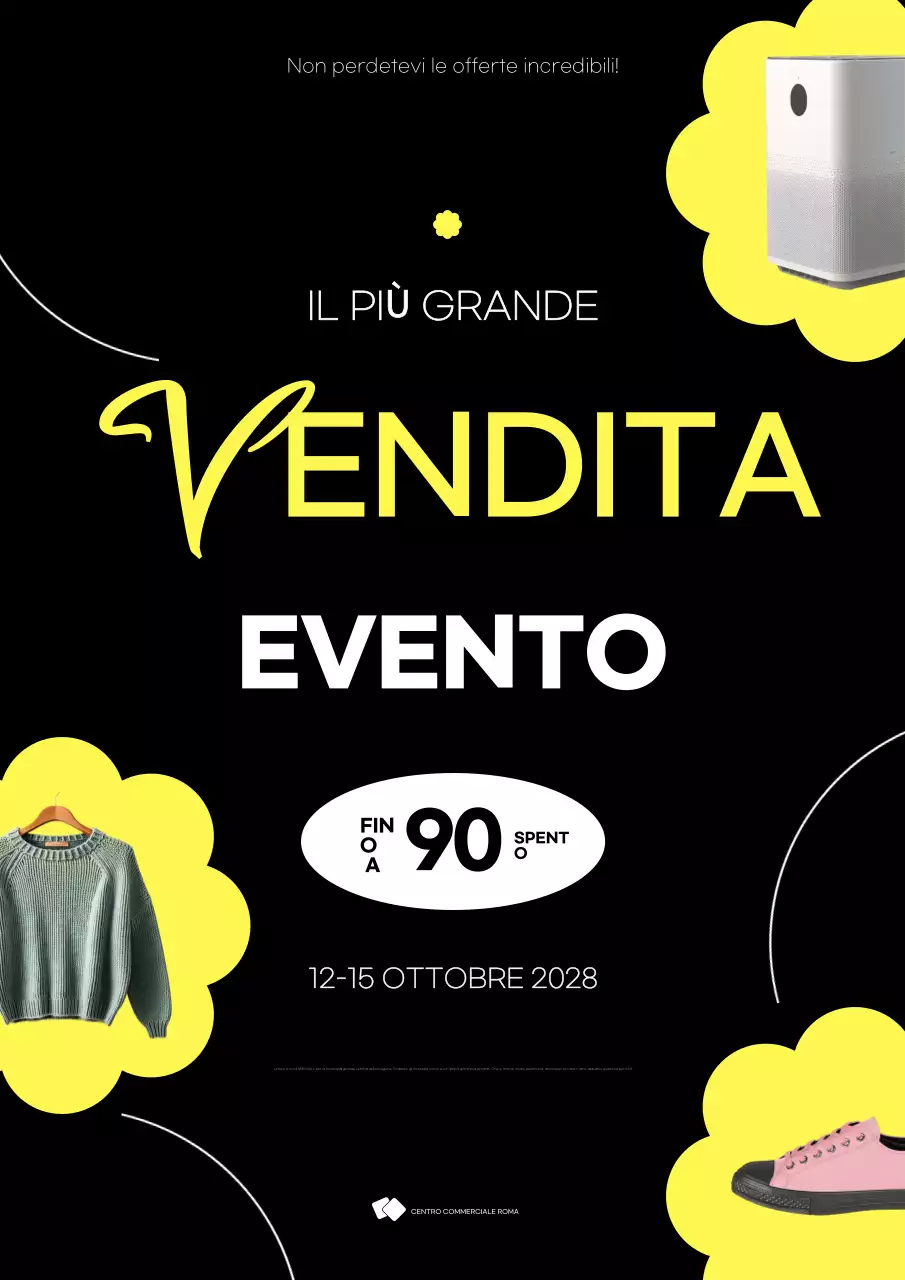 nero moderno vendita promozione