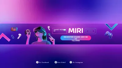 Lila Modern Gadget Promotion