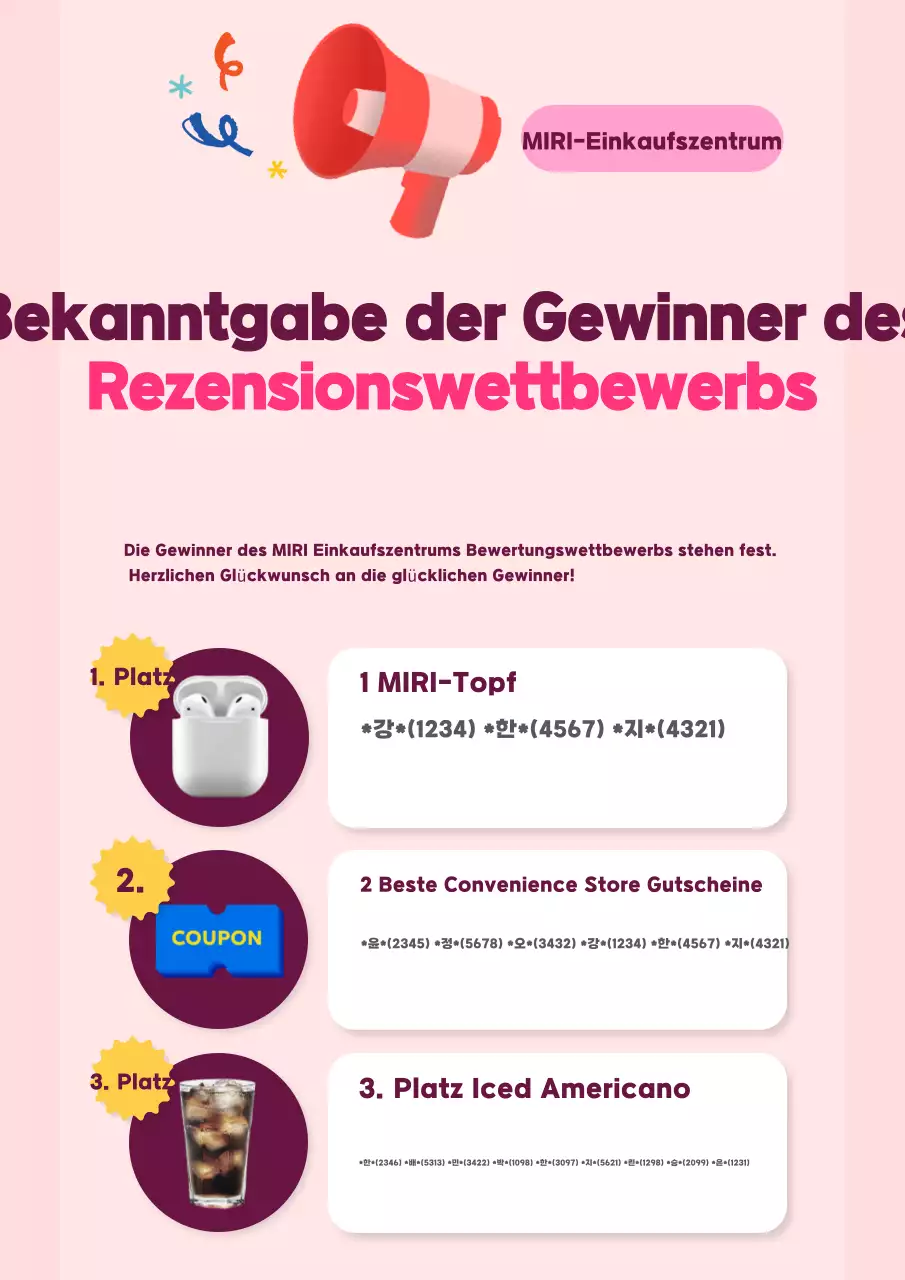 Werben Sie für Ihr Pink Tidy Event