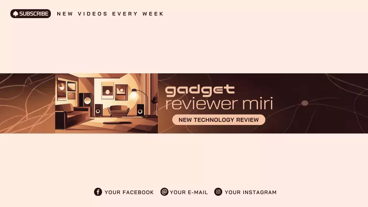 Beige Modern Technology Promotion YouTube Thumbnail