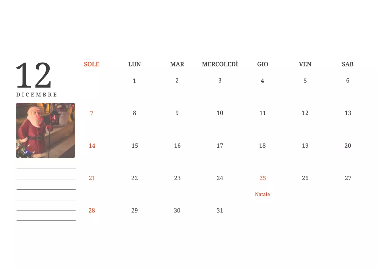 Un calendario fotografico con chiese in dipinti di paesaggio