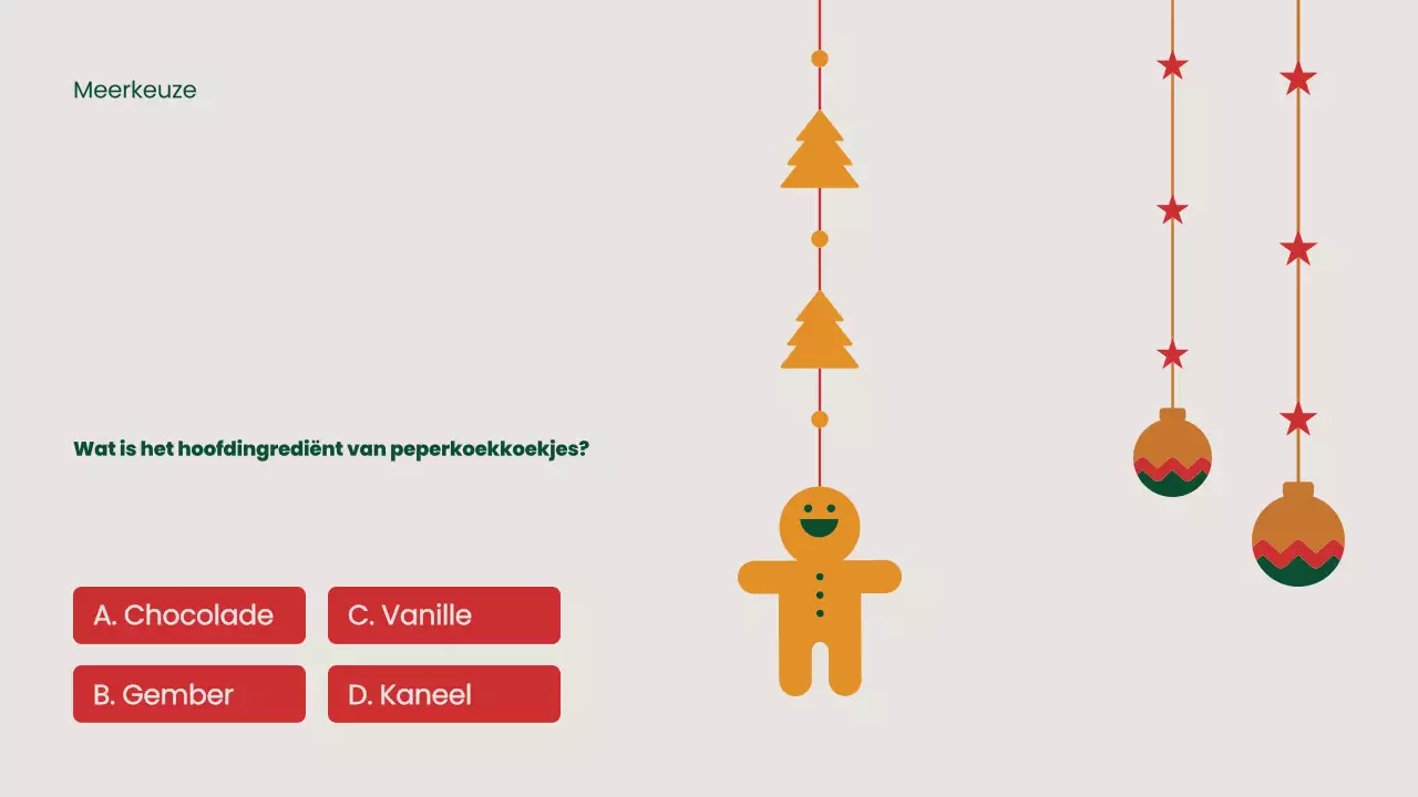 Eenvoudige kerstcadeaus