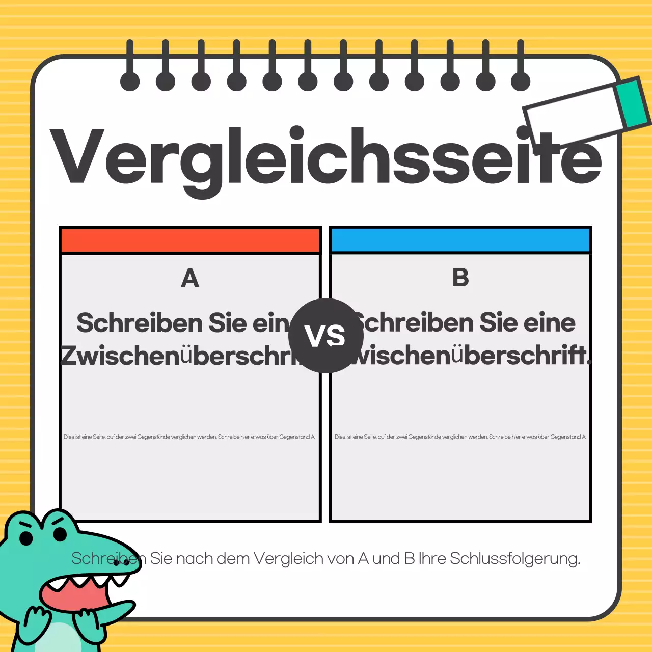 Gelb Einfaches Design erklärt