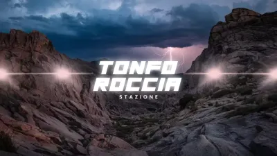 Promozione musicale in grassetto grigio