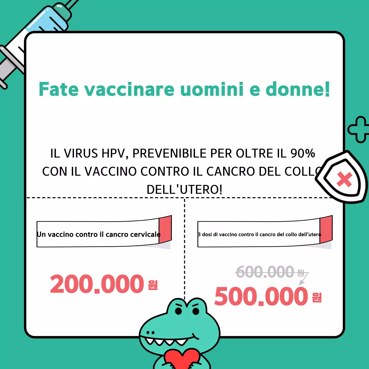 Una simpatica guida per sostenere le vaccinazioni sanitarie in azienda