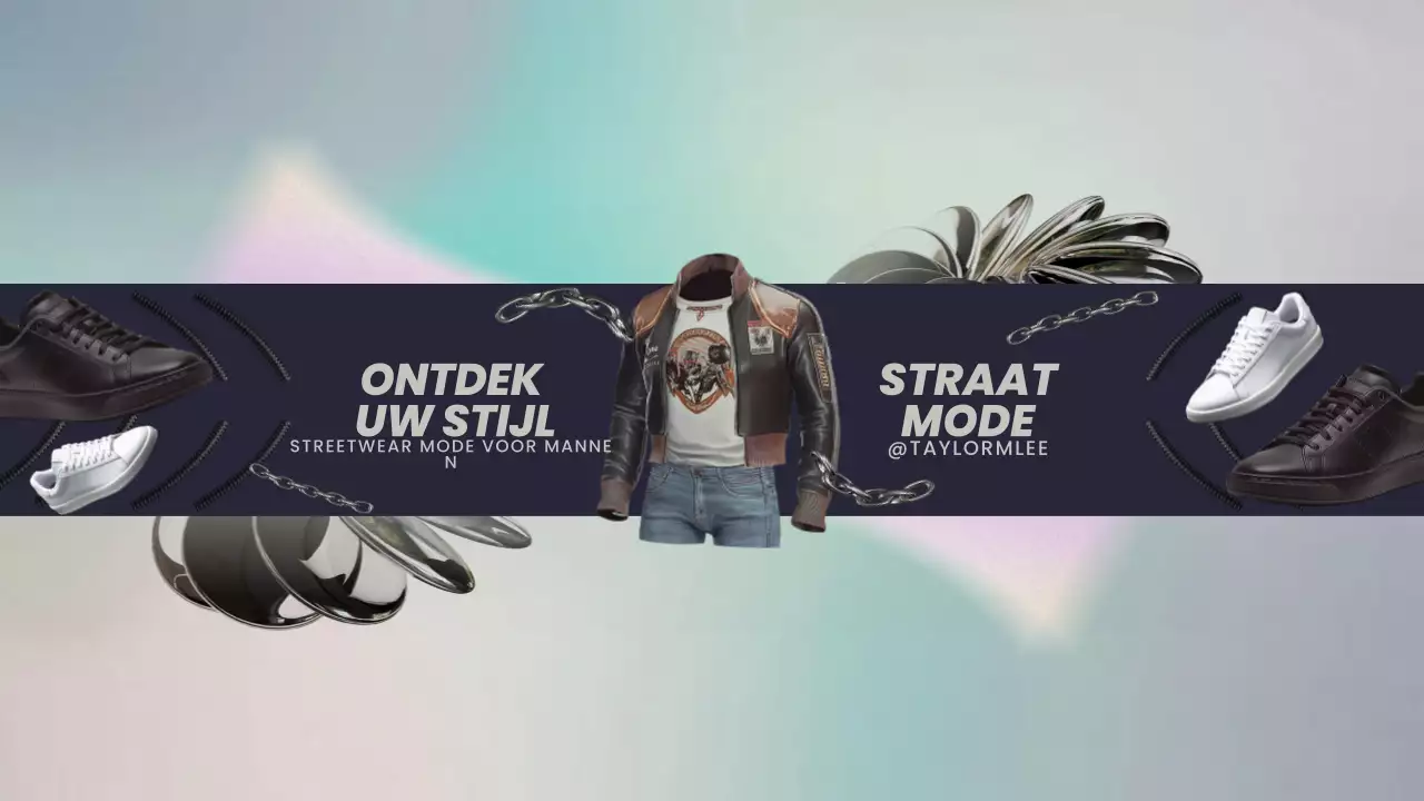 Navy Urban Streetwear Fashion YouTube Kanaal Kunst