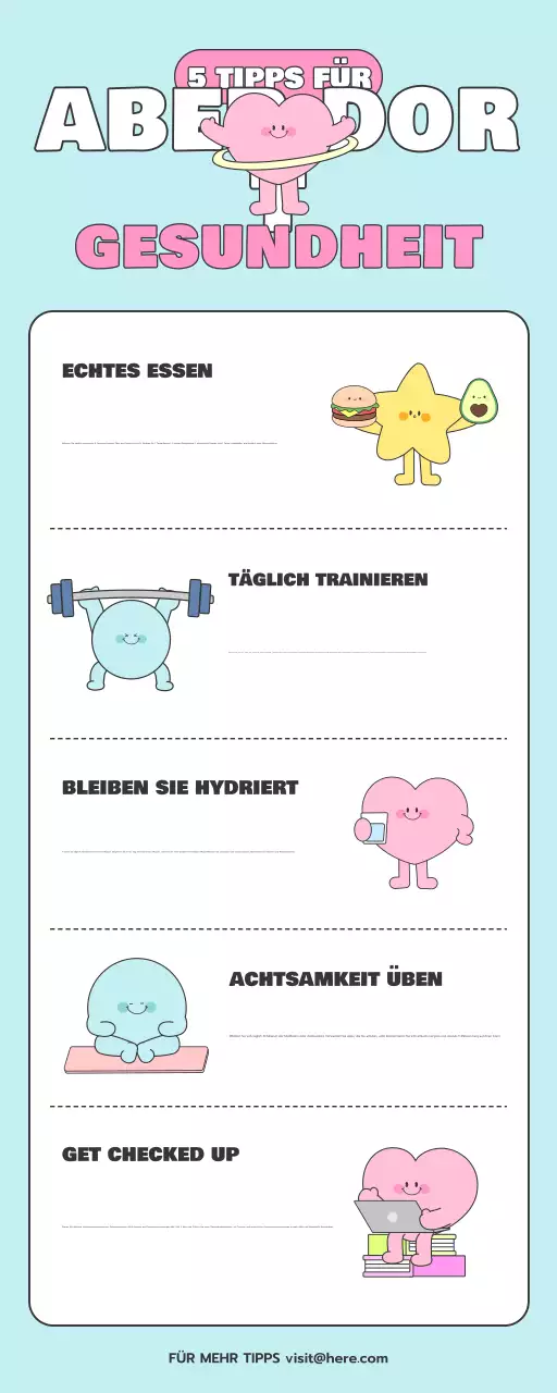 blue modern health guide