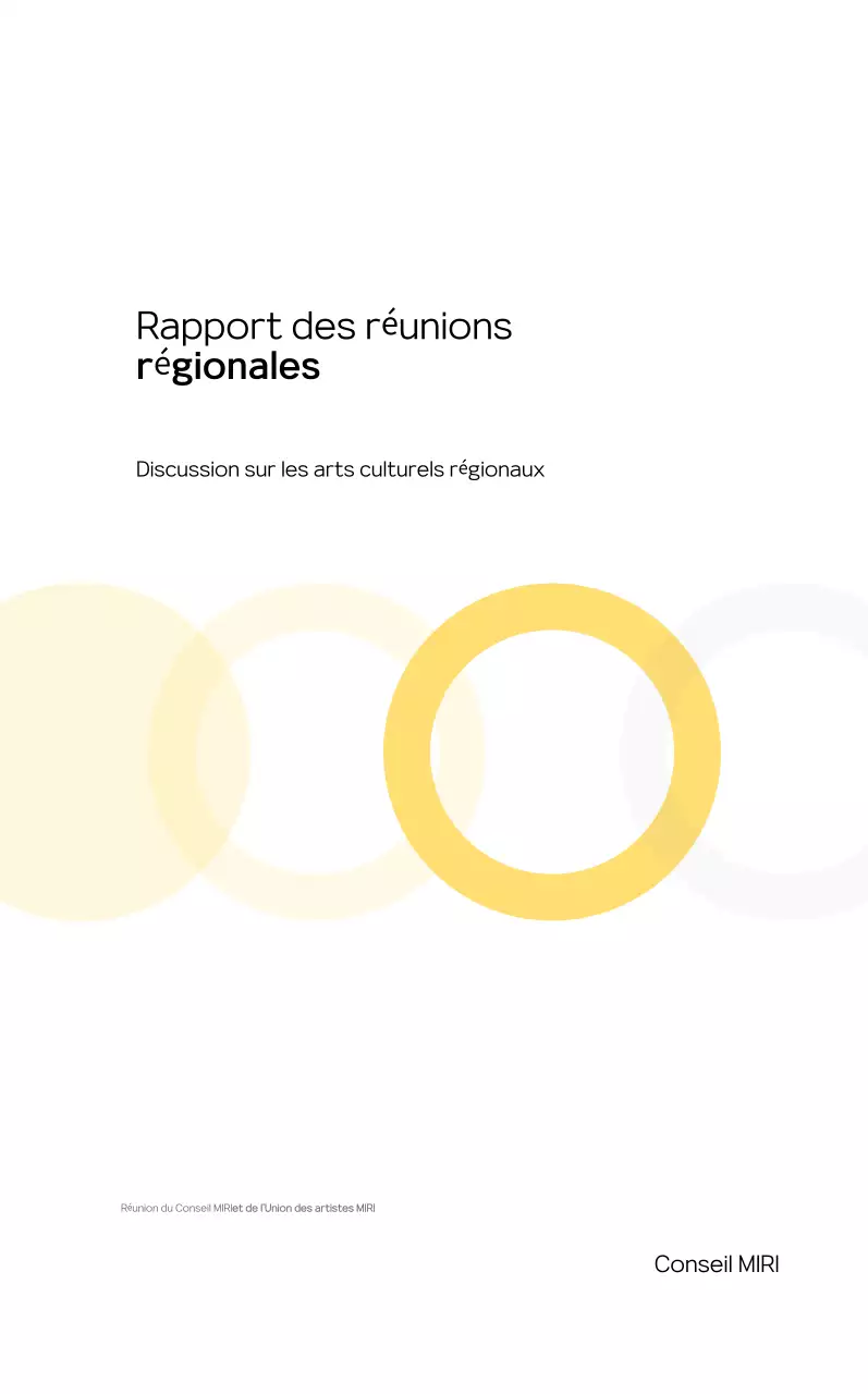 Annonces de conférence avec des formes simples