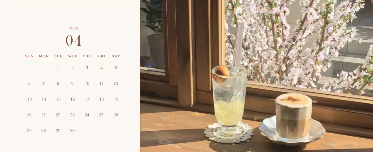 Promote Beige Vintage Cafe