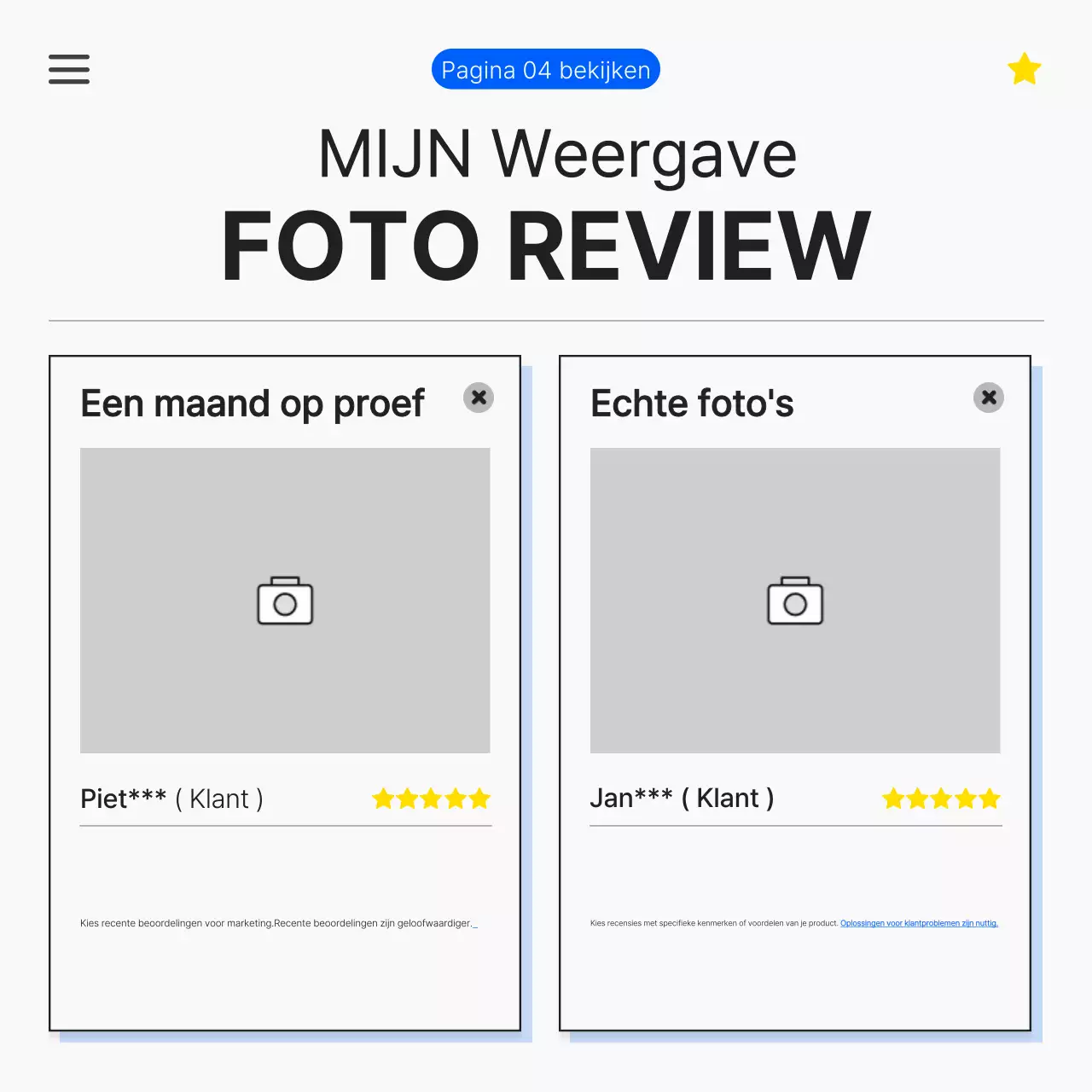 Zwart Modern Advertentieoverzicht