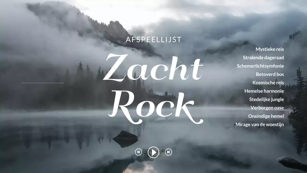 grijze minimale muziek afspeellijst