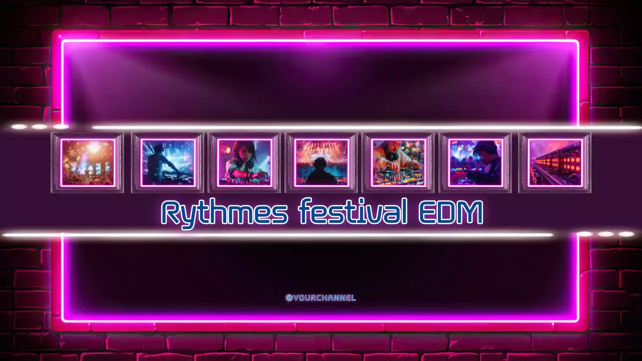 Neon Modern EDM Playlist