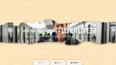 beige moderno viajes vlog youtube canal arte