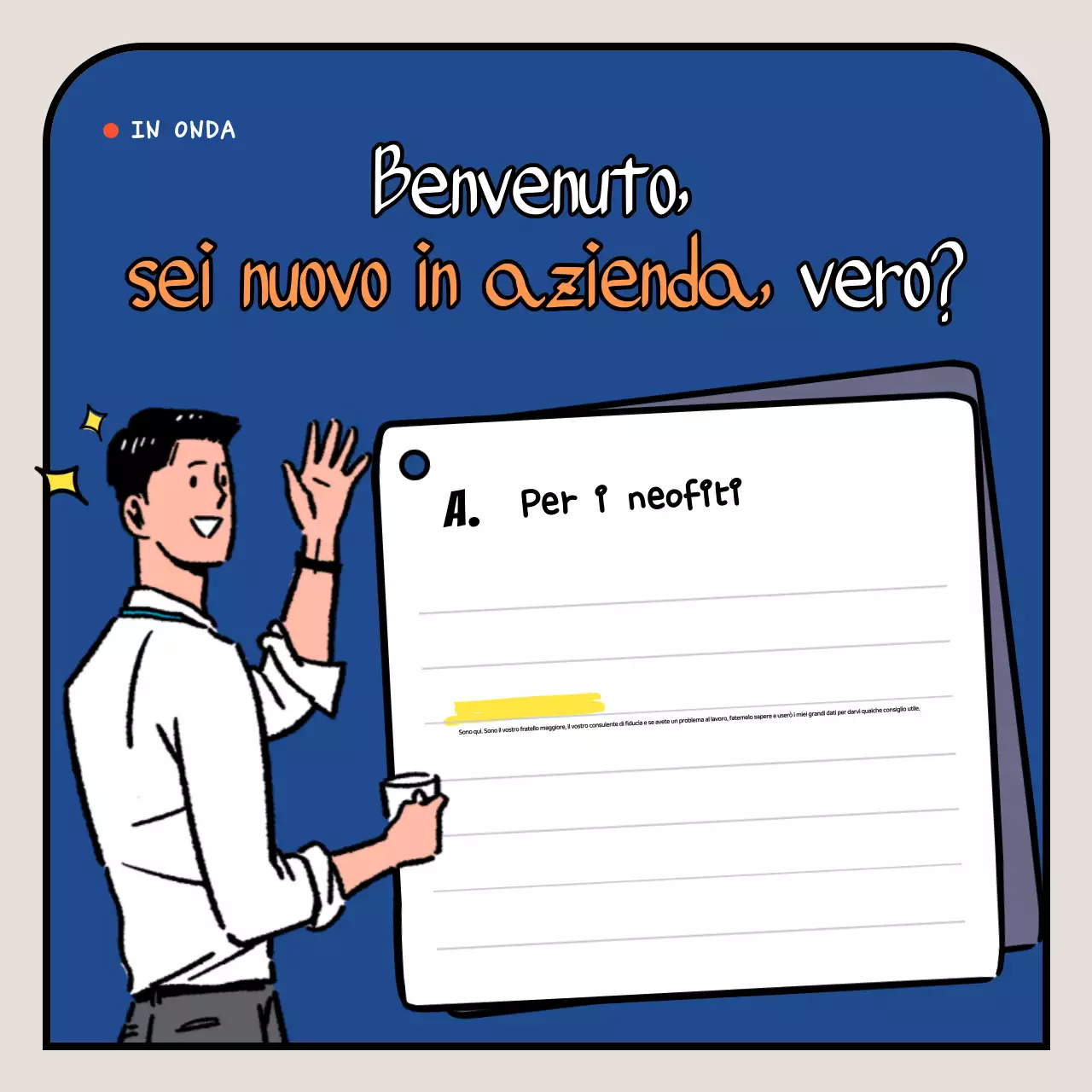 Pubblicità del cartone animato Orange Pop