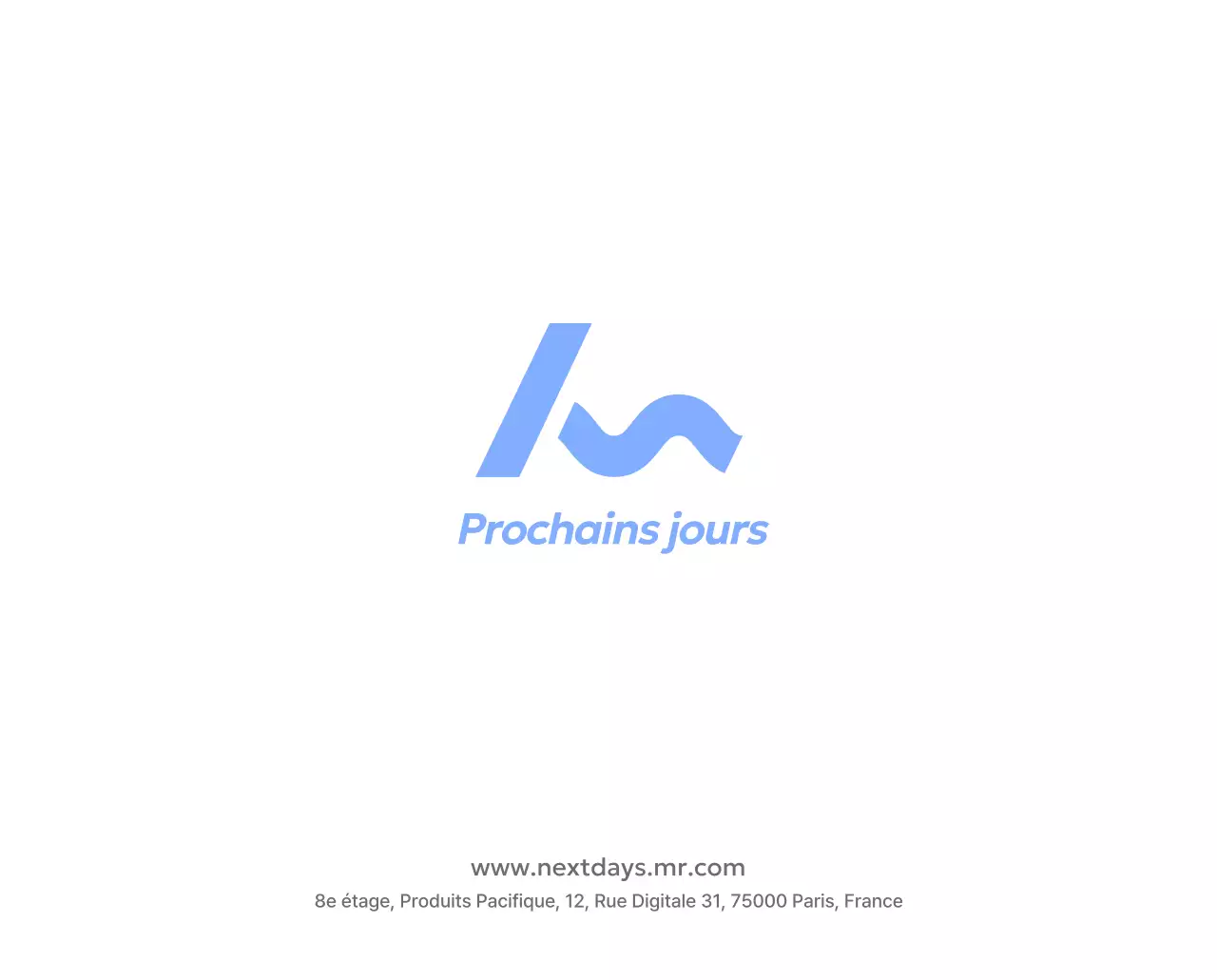 Calendrier photo de suivi des objectifs avec une touche de bleu