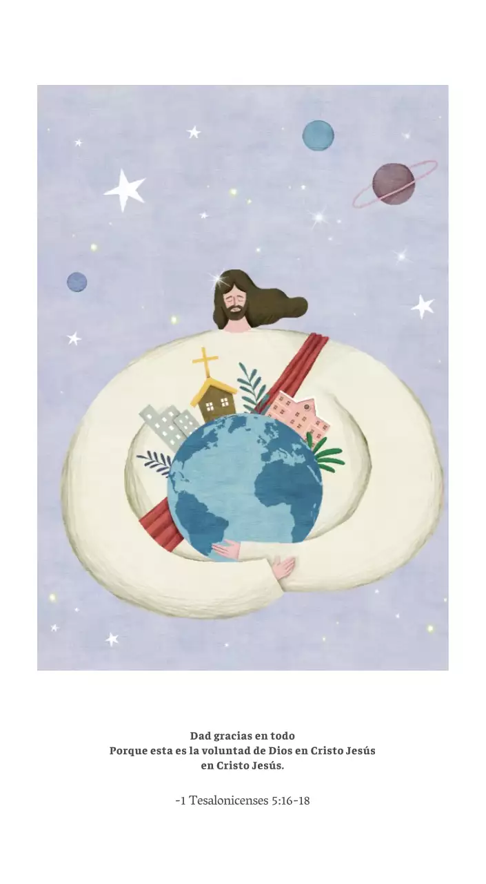 Pastel limpio ilustración iglesia