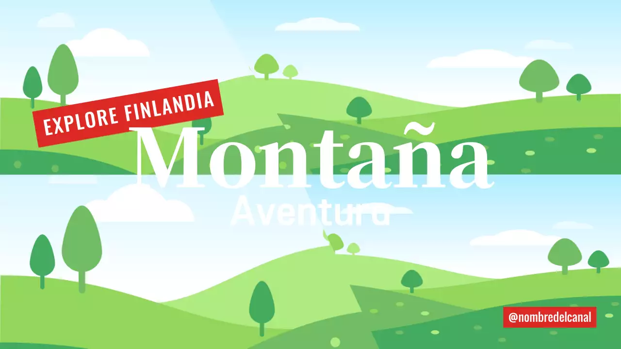 verde azul aventura viajes vlog estilo moderno