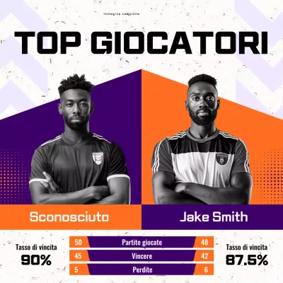 Annuncio di confronto tra i migliori giocatori dello sport