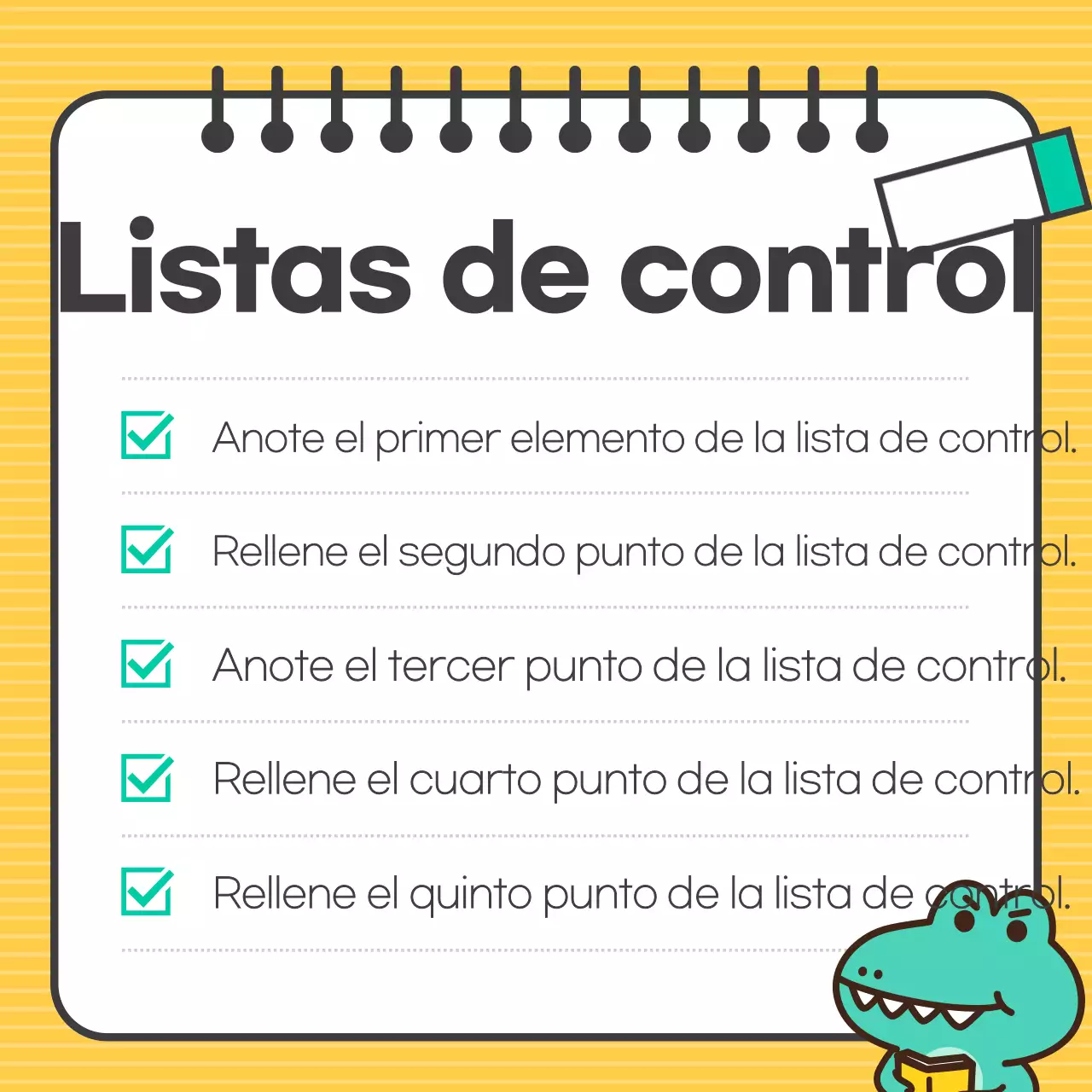 Explicación de Yellow Simple Design