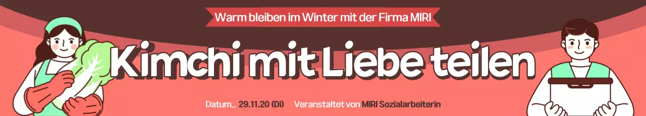 Rote Kimchi-Veranstaltung