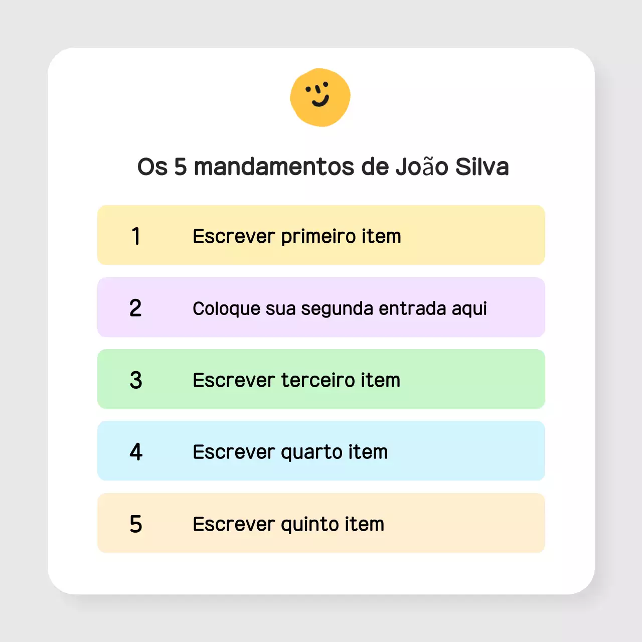 Bloco de notas simples cinzento Papel de carta