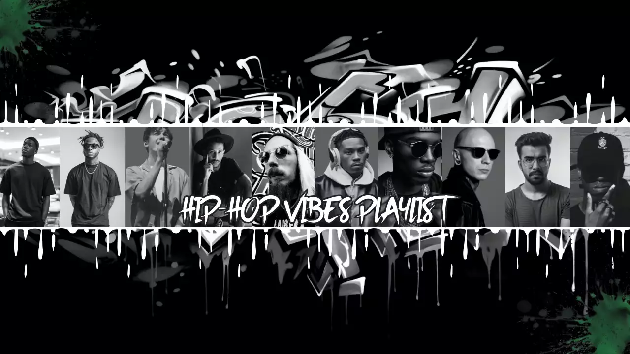 Black Urban Hip-Hop Playlist YouTube Thumbnail