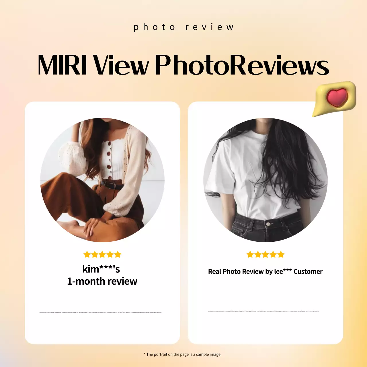 Pastel Modern Reviews Promoção Instagram Carrossel