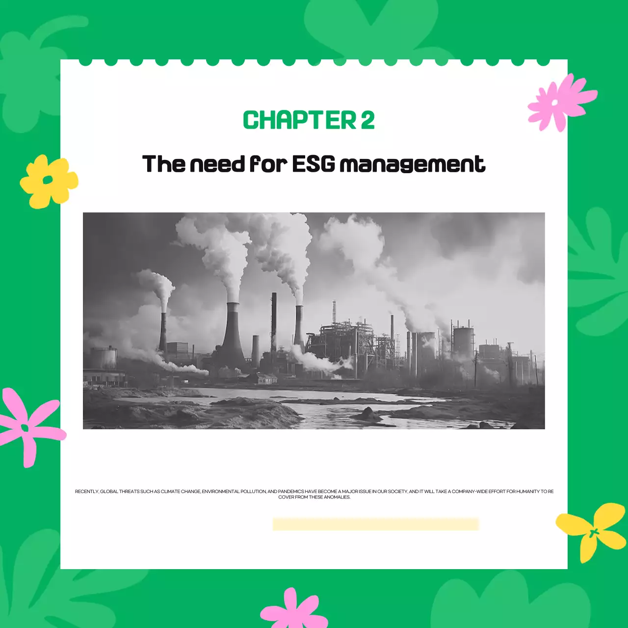 Campanha ambiental Green Simple