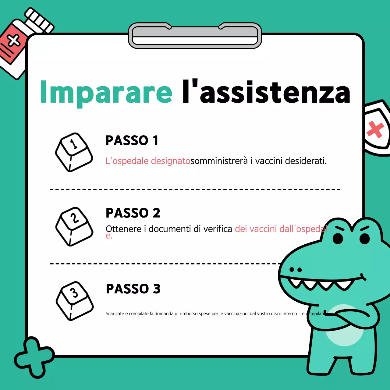 Una simpatica guida per sostenere le vaccinazioni sanitarie in azienda
