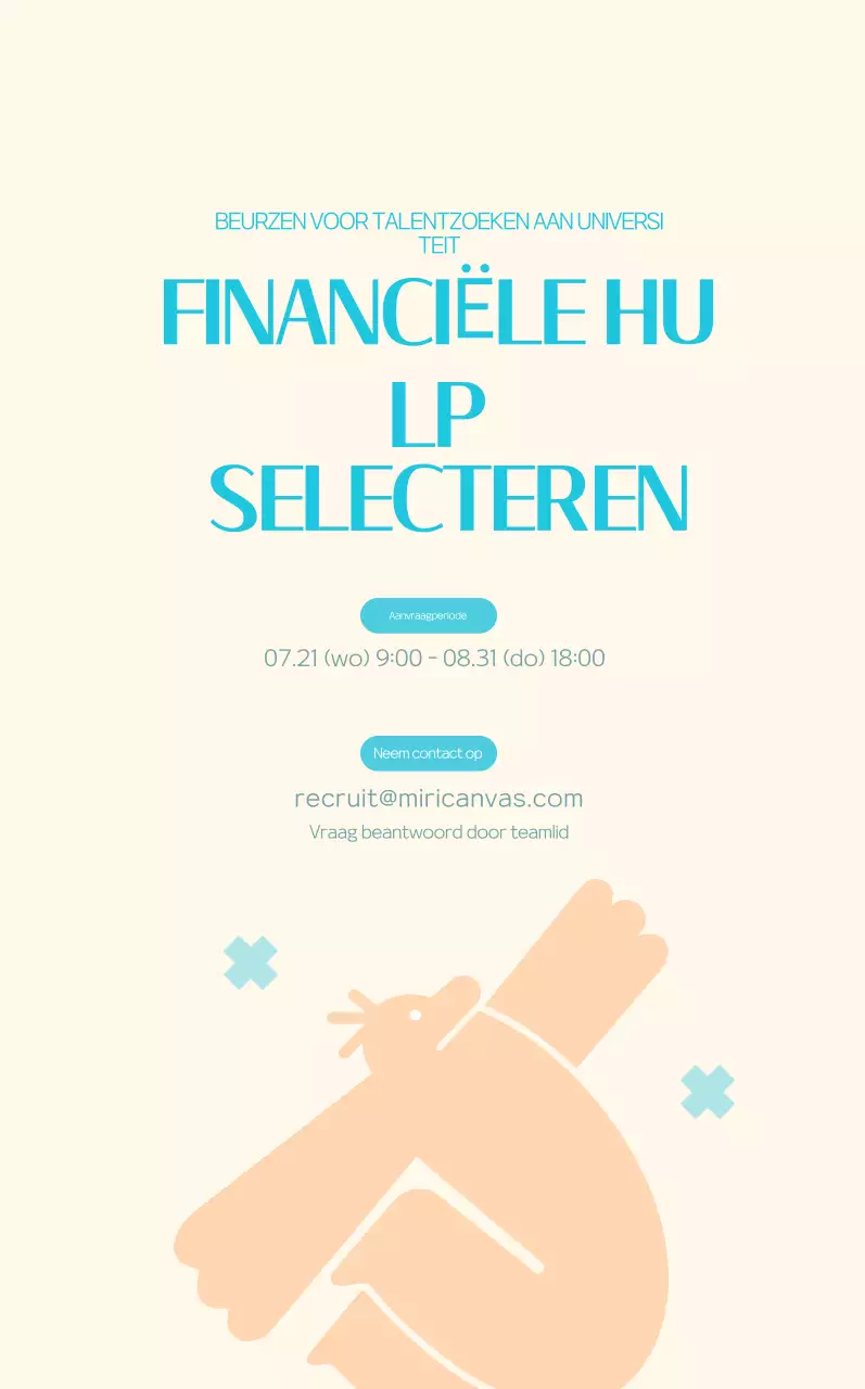 Beige Keurige Beurs Gids