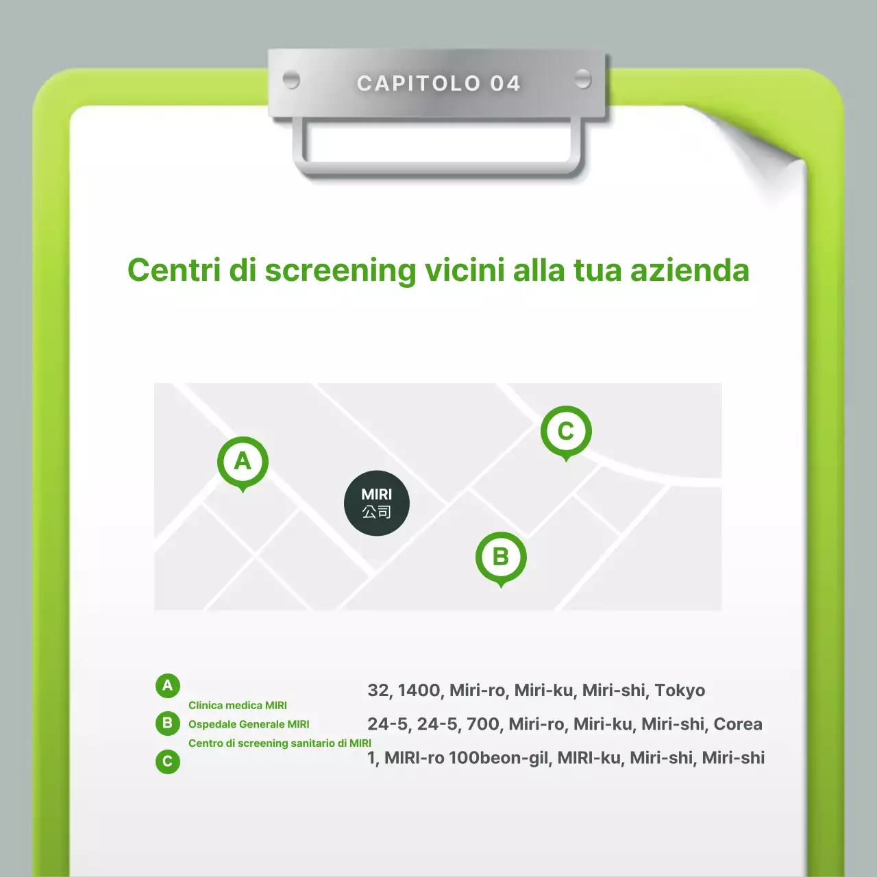 Guida al semplice controllo annuale della salute
