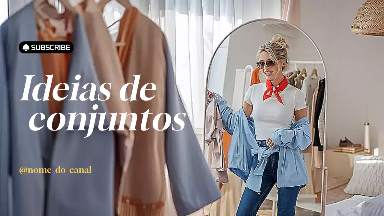 Vlog de moda bege e moderno