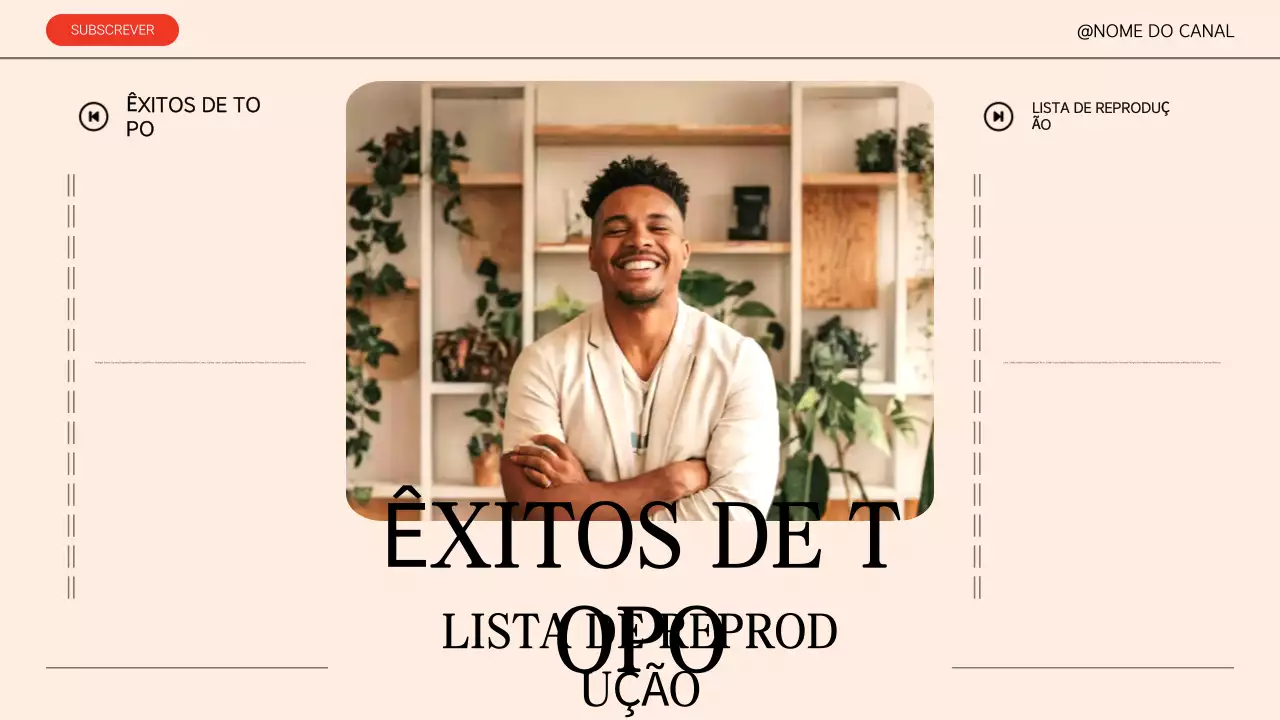 lista de reprodução de música moderna bege
