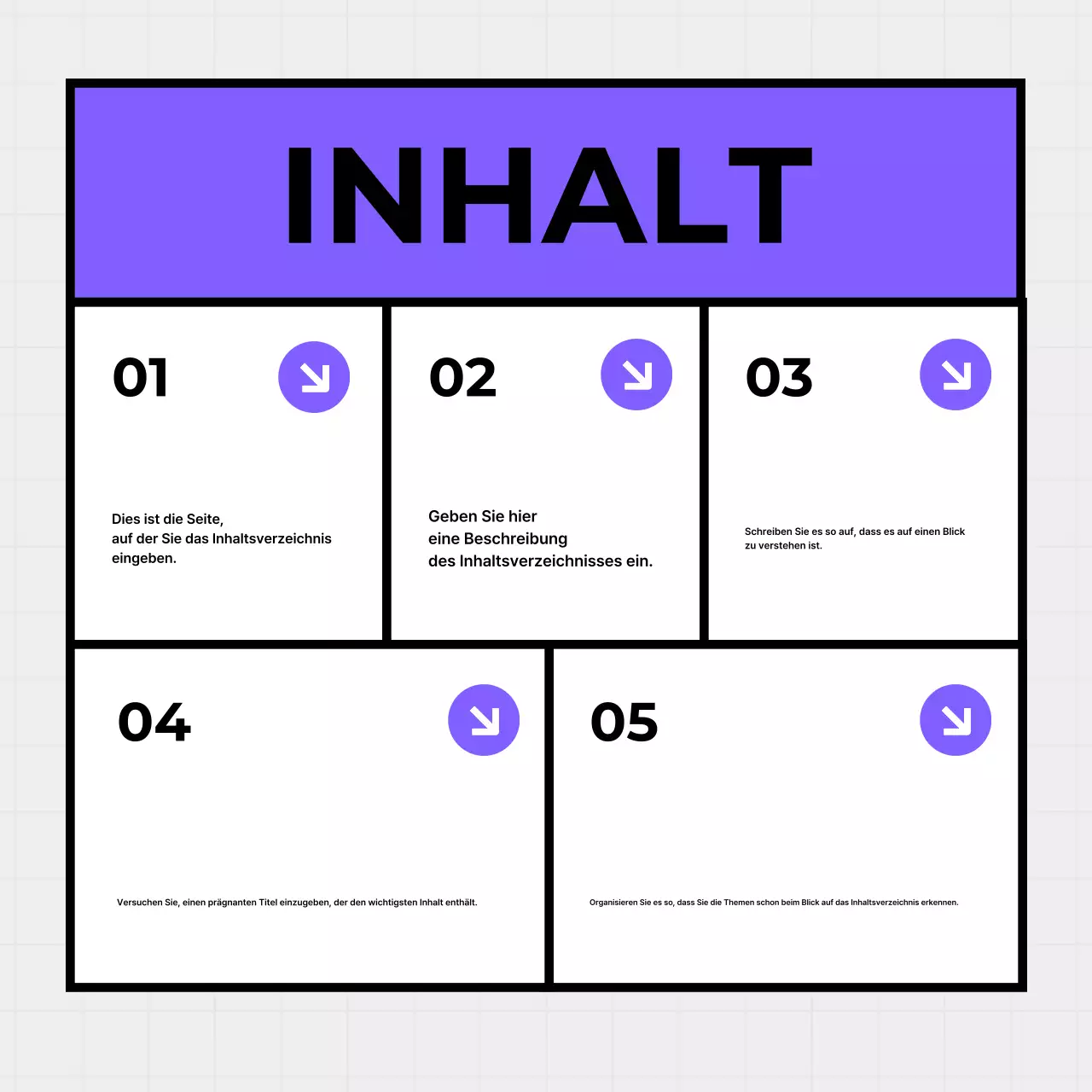 Mauve Einfacher Gestaltungsleitfaden