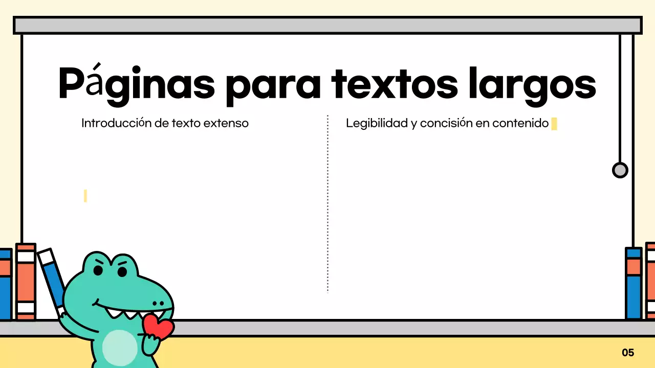 Explicación de la presentación de Mint Simple