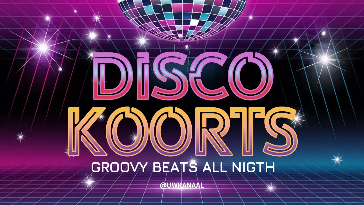 roze retro muziek promotie