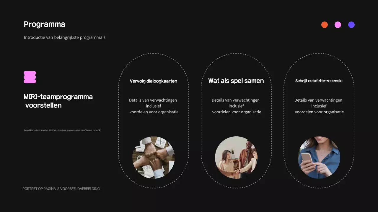 Zwarte moderne werkplaatsgids