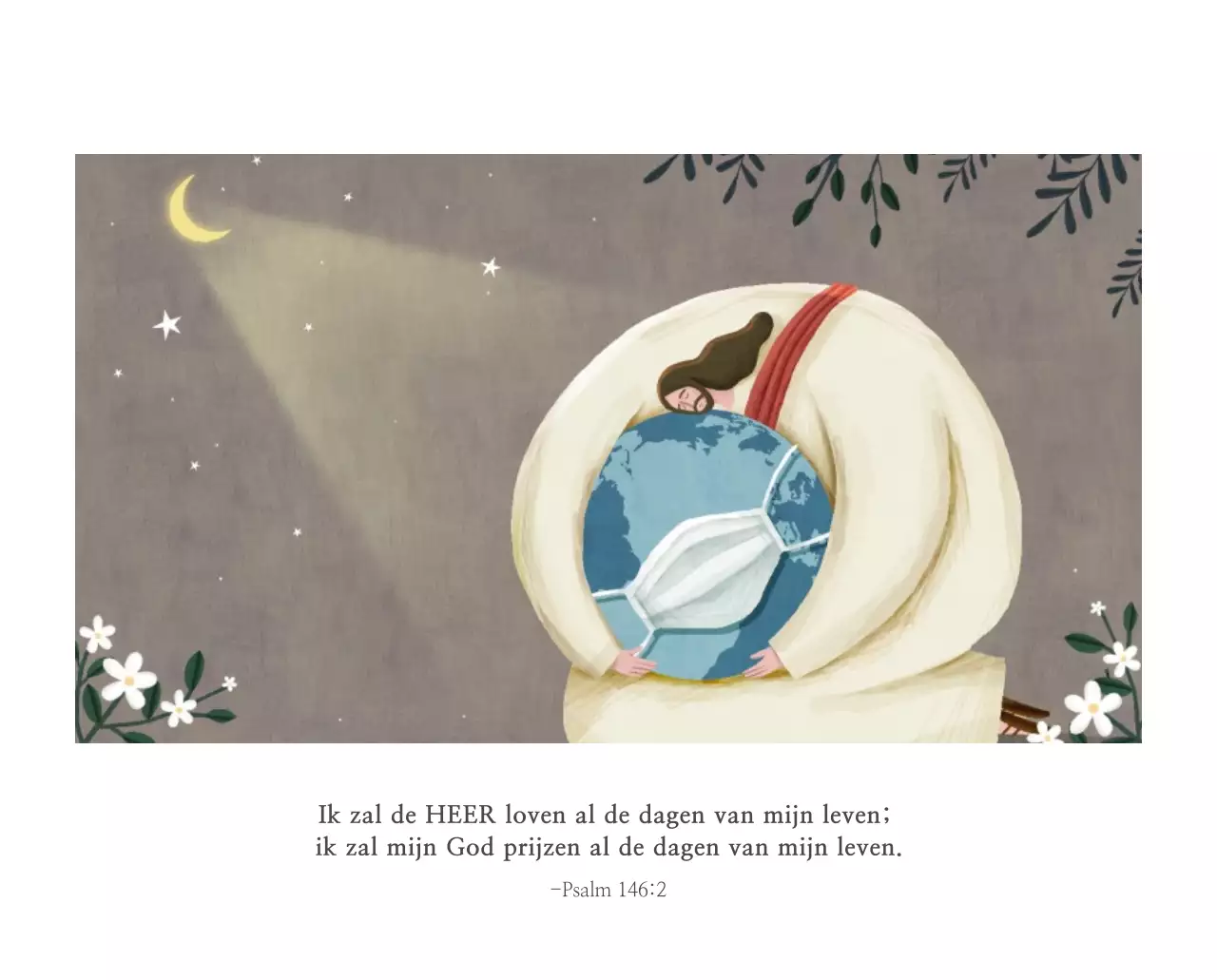 Pastel schone illustratie kerk