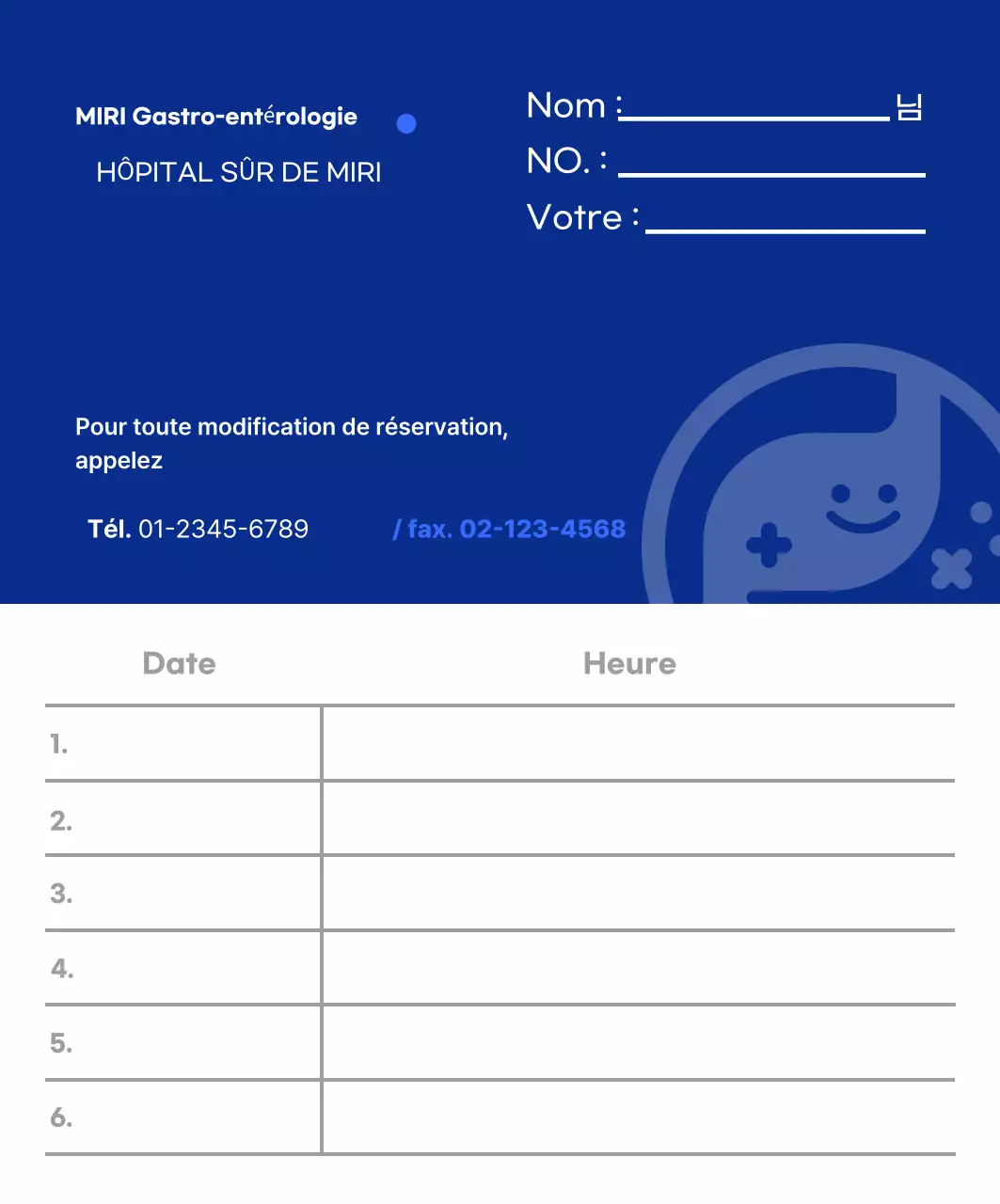 Guide bleu simple des hôpitaux