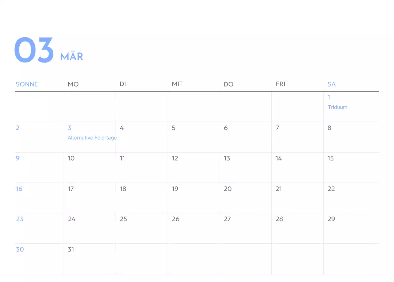 Foto-Zielverfolgungskalender mit einem Hauch von Blau
