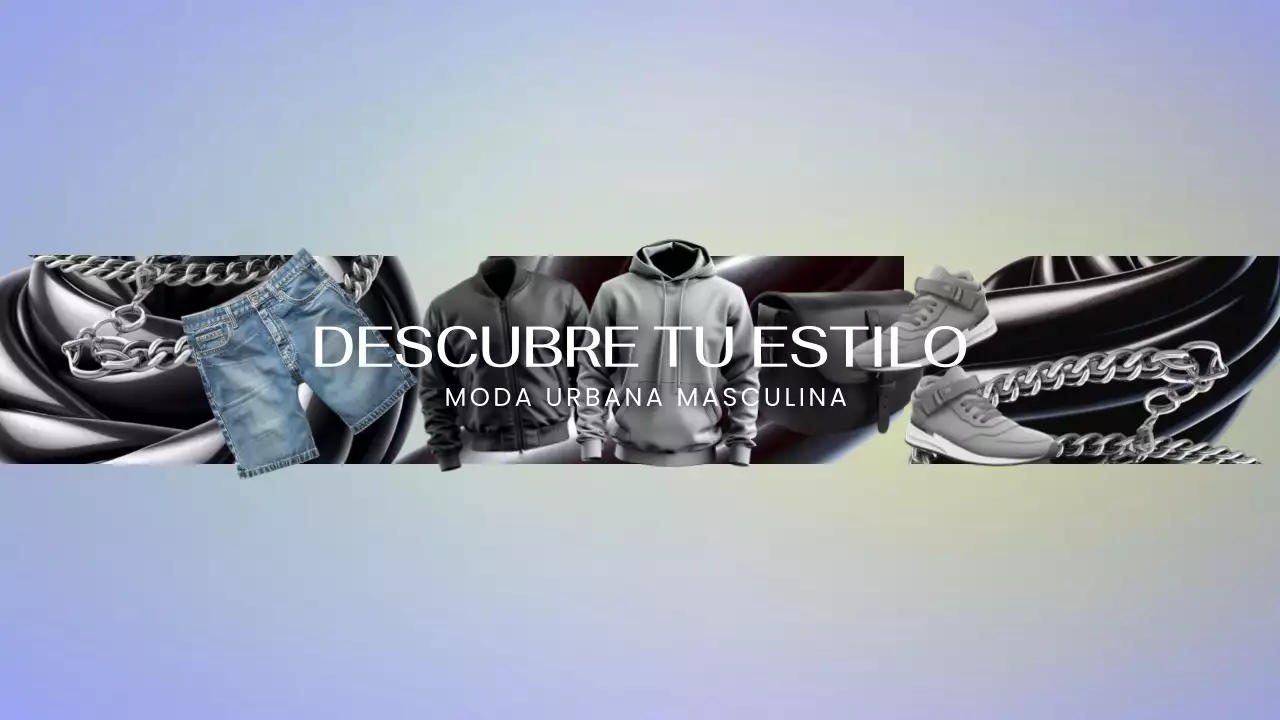 Grey Urban Men Fashion YouTube Channel Art