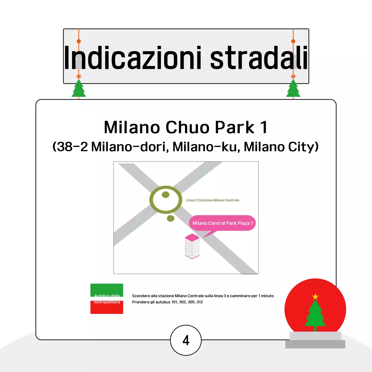 Celebrazione del Natale verde e semplice