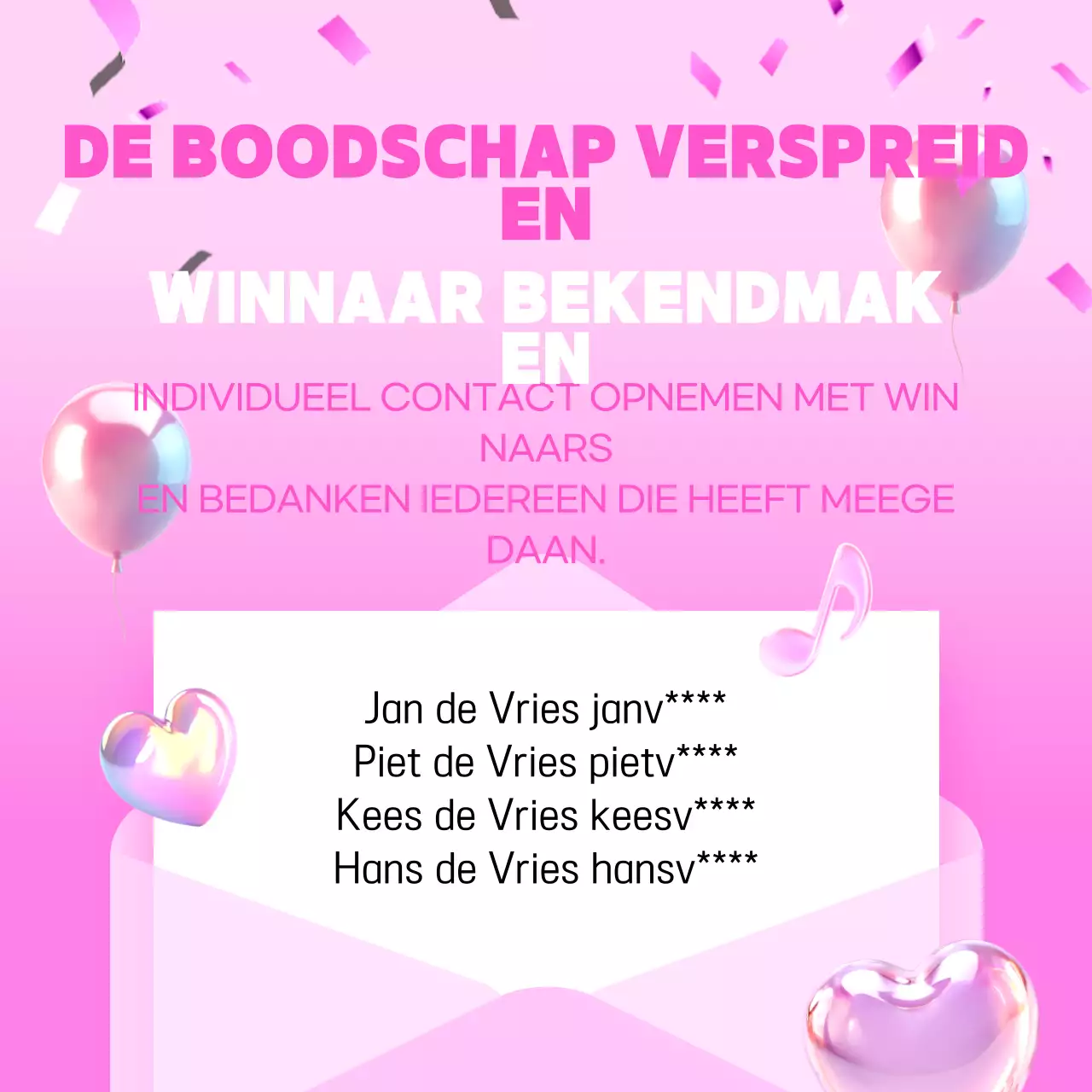 Promoot je zwarte pop-evenement