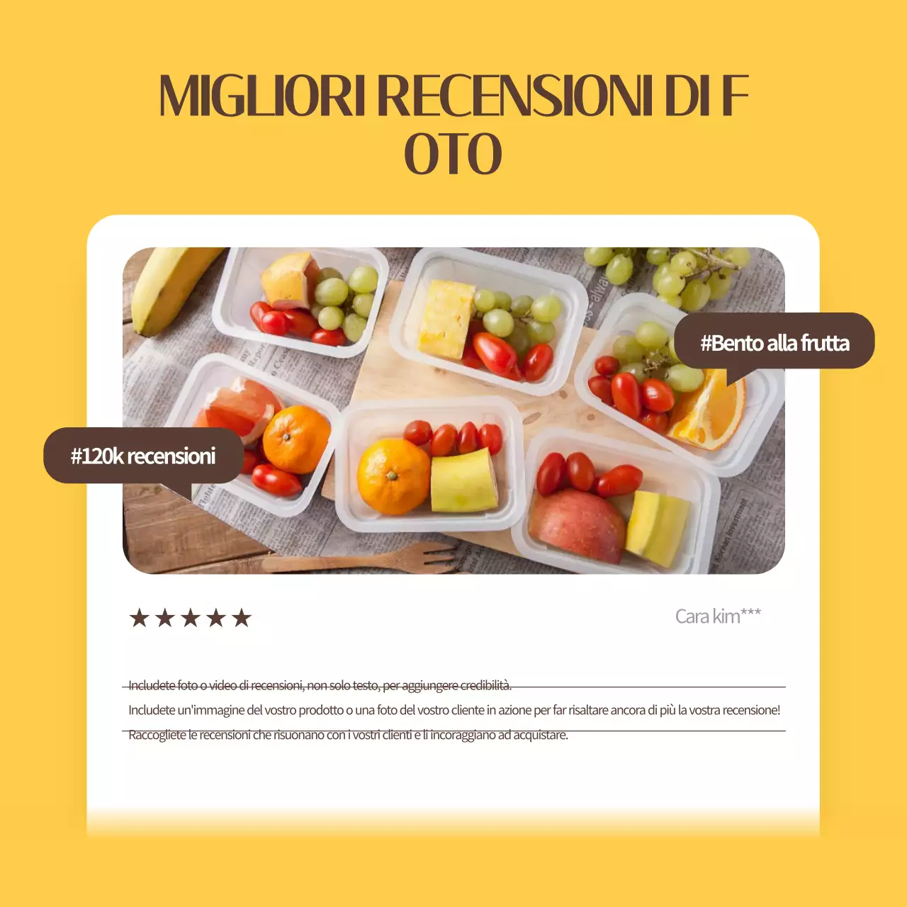 Una raccolta di semplici modelli di revisione in giallo