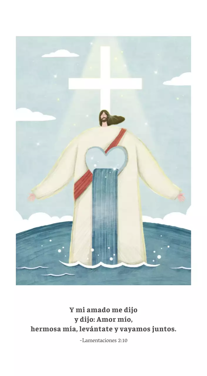 Pastel limpio ilustración iglesia